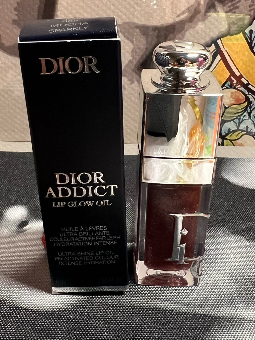 DIOR Addict Lip Glow Oil - 088 Mocha Sparkly